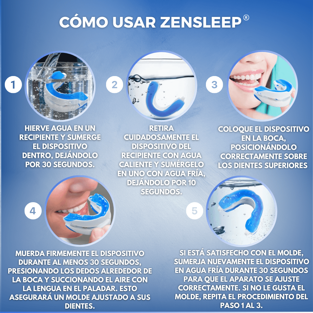 ZenSleep ® - Despídase de los Ronquidos y Disfrute de noches Tranquilas