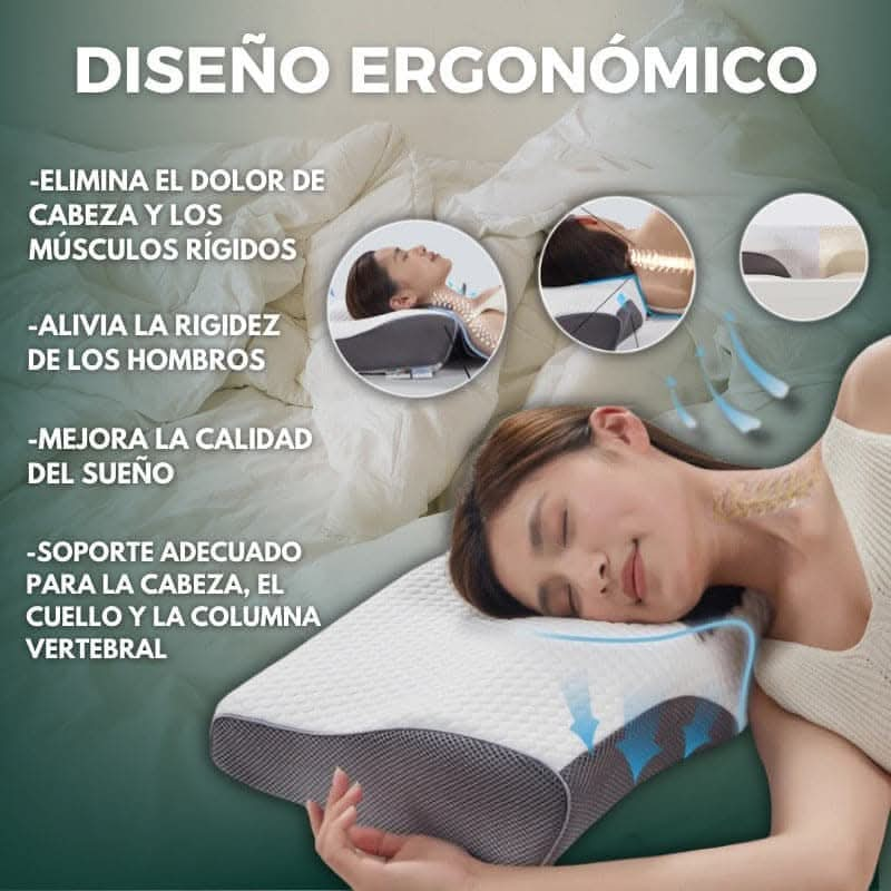 CerviComfort - Almohada Ergonómica y Ortopédica