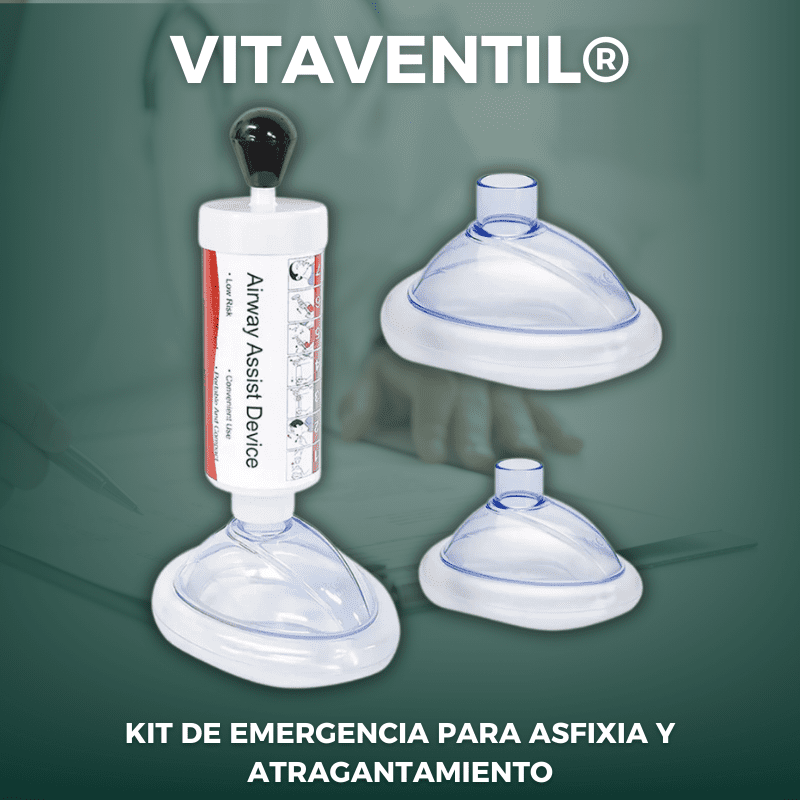 VitaVentil ® - Kit Anti-Atragantamiento y Asfixia