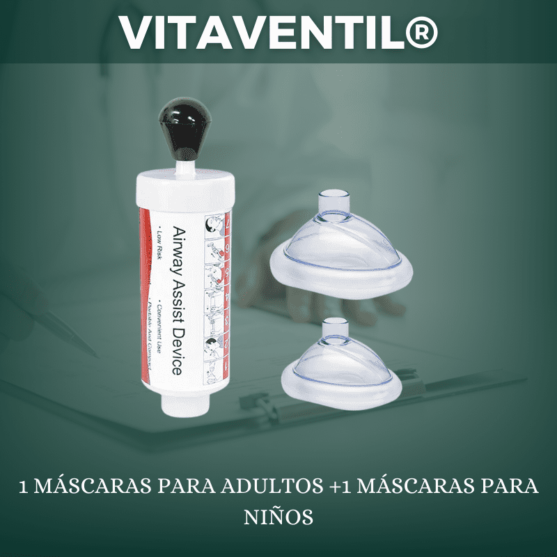 VitaVentil ® - Kit Anti-Atragantamiento y Asfixia